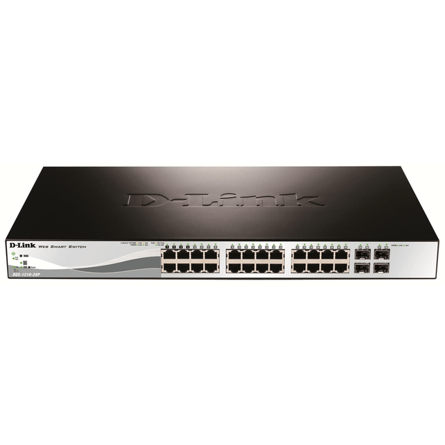 D-Link DGS-1210-28P 28-port Gigabit Smart Managed PoE Switch