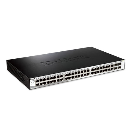 D-Link DGS-1210-52 52-port Gigabit Managed Smart Switch L2 Gigabit Ethernet 1U Black