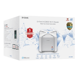 D-Link D-Fend AC2600 Wireless Router Gigabit Ethernet Dual-band White DIR-2680