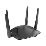 D-Link DIR-X1860 4G Wireless Router - Dual-band 2.4 GHz and 5 GHz Gigabit Ethernet Black