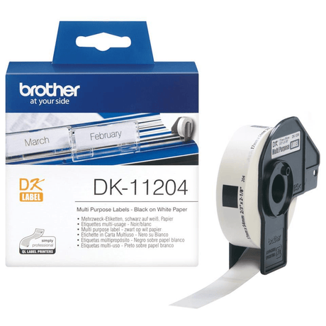 Brother Multi Purpose Labels DK-11204