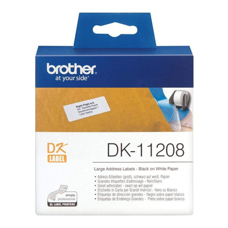 Brother Large Address Labels DK-11208