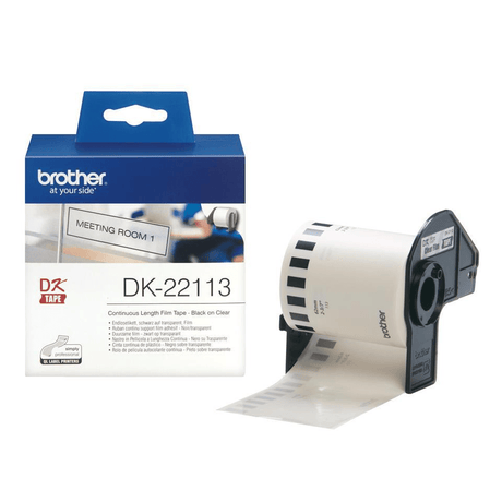 Brother Clear Continuous Film Tape DK-22113