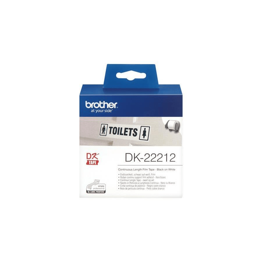 Brother White Continuous Film Tape DK-22212