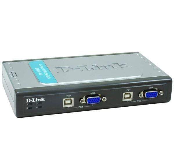 D-Link DKVM-4U KVM Switch Grey,Silver