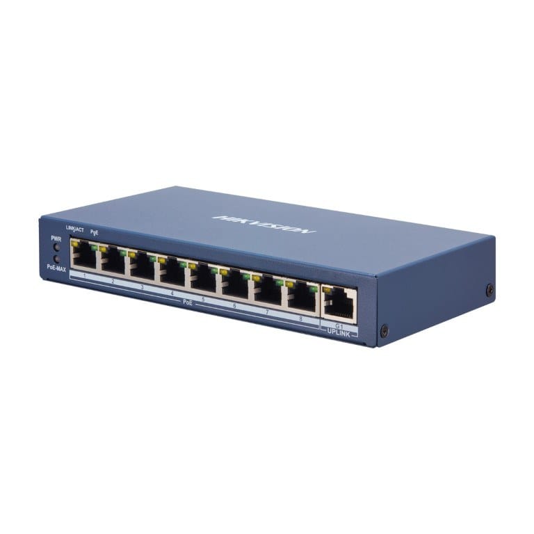 Hikvision 8-port 10/100Mbps Smart Managed PoE Switch DS-3E1309P-EI