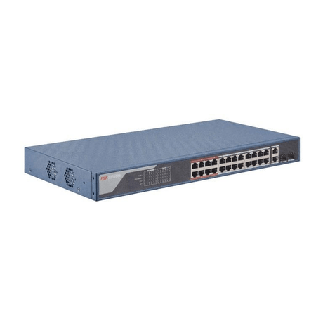 Hikvision 24-port PoE Fast Ethernet Smart Managed Switch DS-3E1326P-EI