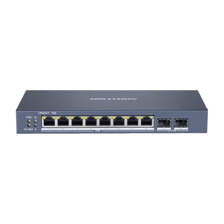 Hikvision 8-port Gigabit Smart Managed PoE Switch DS-3E1510P-SI