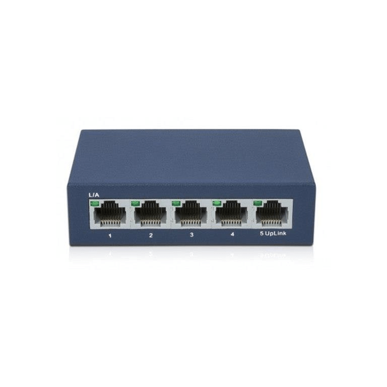 Duxbury 4-port Gigabit Unmanaged Switch with 1-port Gigabit Uplink DUX105G