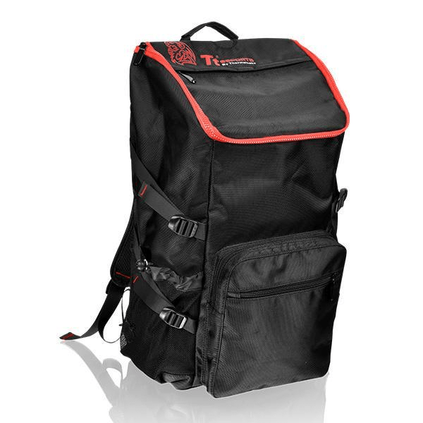 Thermaltake Tt eSPORTS Battle Dragon Utility Backpack Black and Red Nylon Polyester EA-TTE-UBPBLK-01