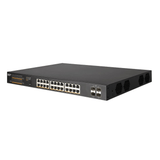 Edge-Core 28-port GB Websmart PoE Switch ECS2020-28P