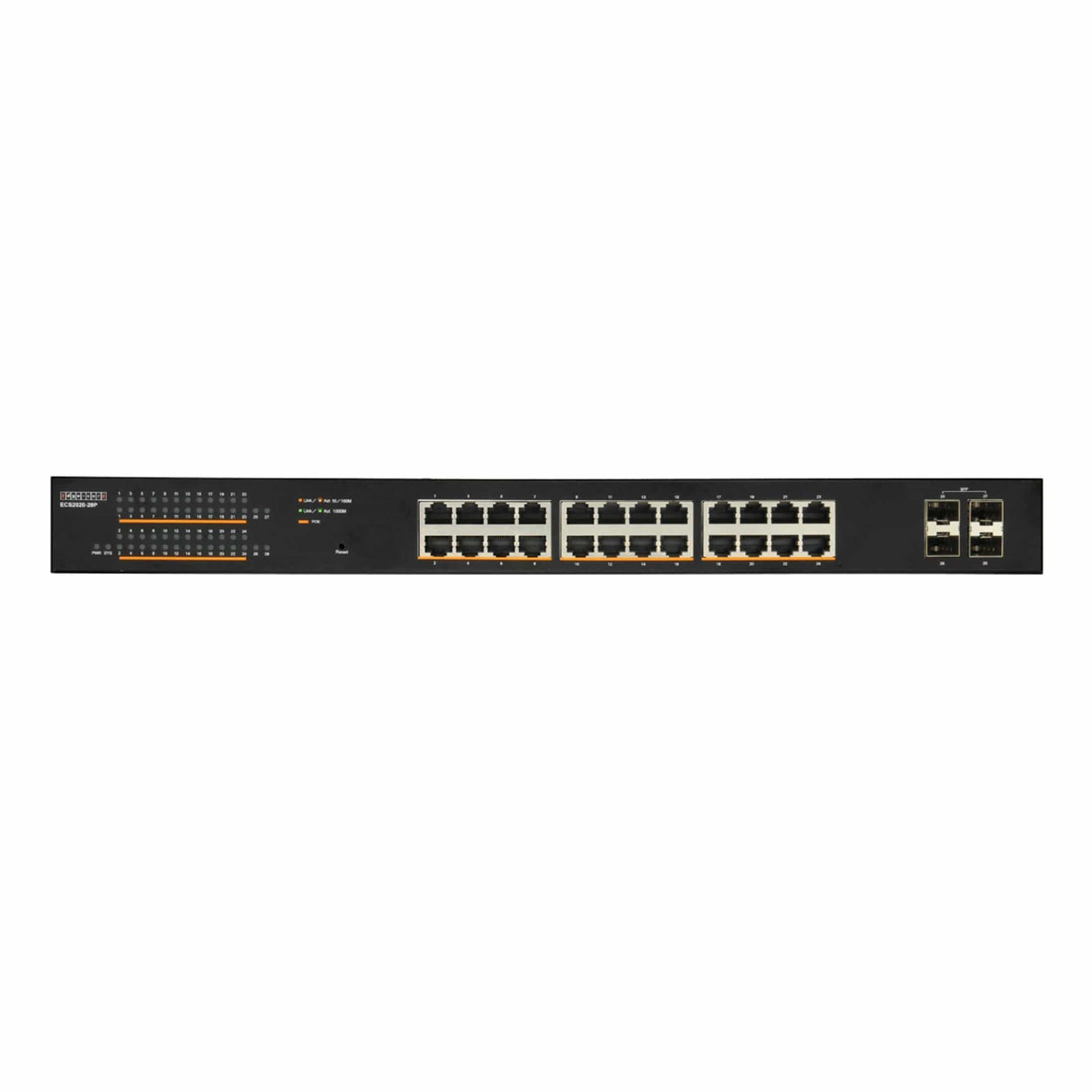 Edge-Core 28-port GB Websmart PoE Switch ECS2020-28P