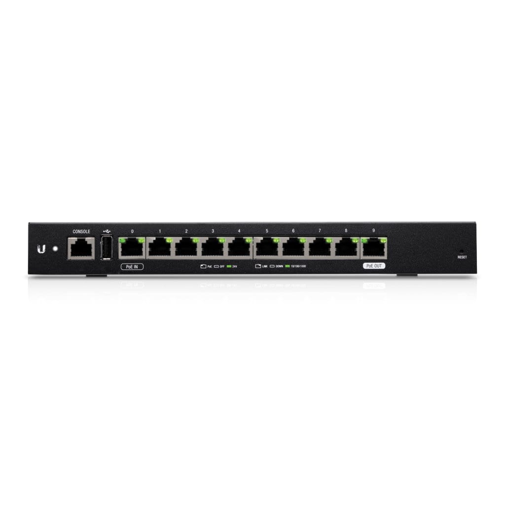 Ubiquiti EdgeMAX EdgeRouter 10X ER-10X Wired Router