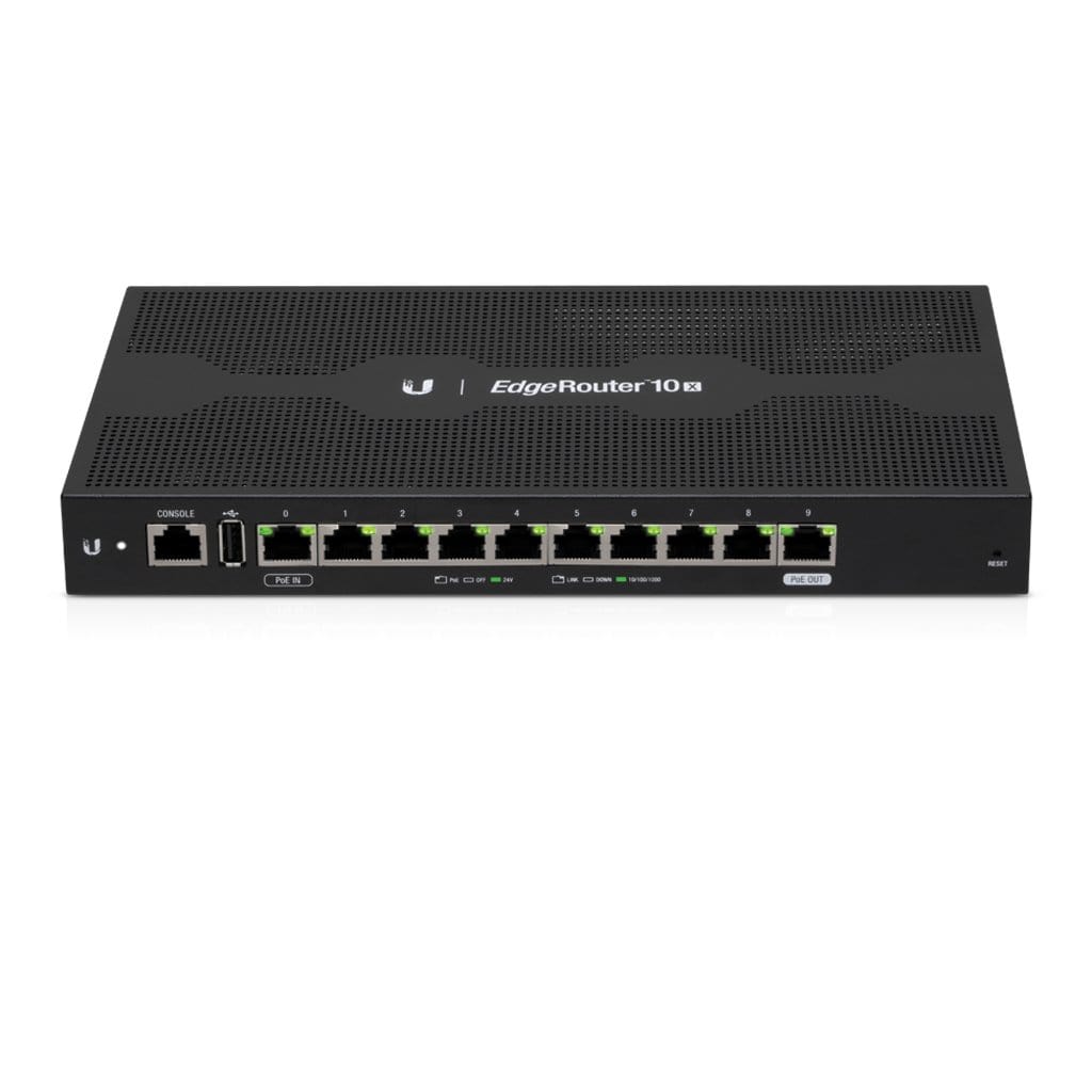 Ubiquiti EdgeMAX EdgeRouter 10X ER-10X Wired Router