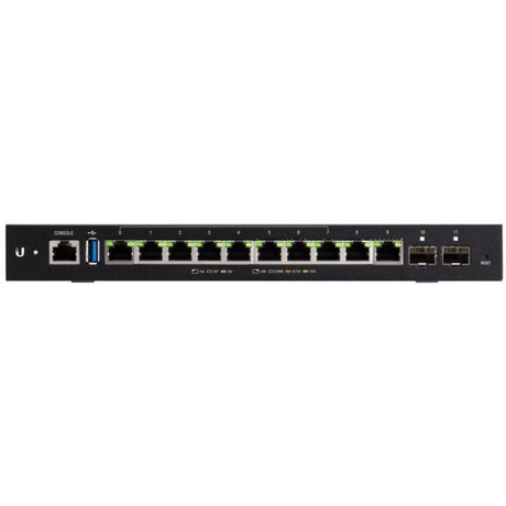 Ubiquiti EdgeRouter 12P Wired Router - Gigabit Ethernet Black ER-12P