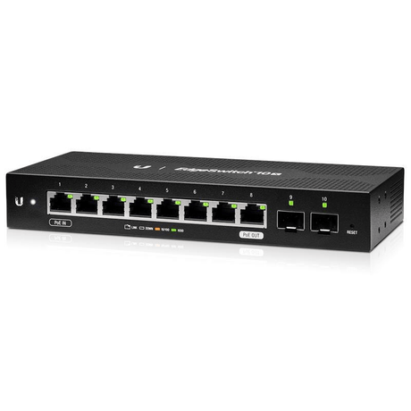 Ubiquiti EdgeSwitchX 8-port Gigabit Ethernet + 2 SFP ES-10X