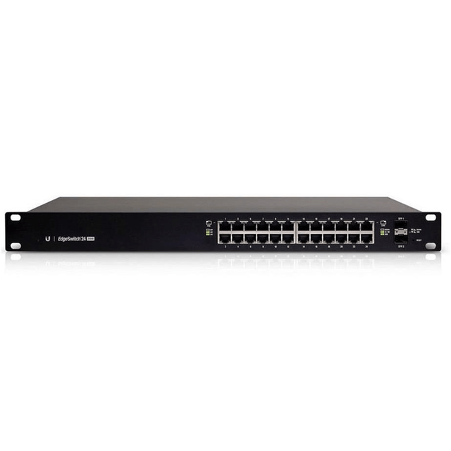 Ubiquiti ES-24-250W Managed Switch L2/L3 Gigabit Ethernet Black 1U PoE