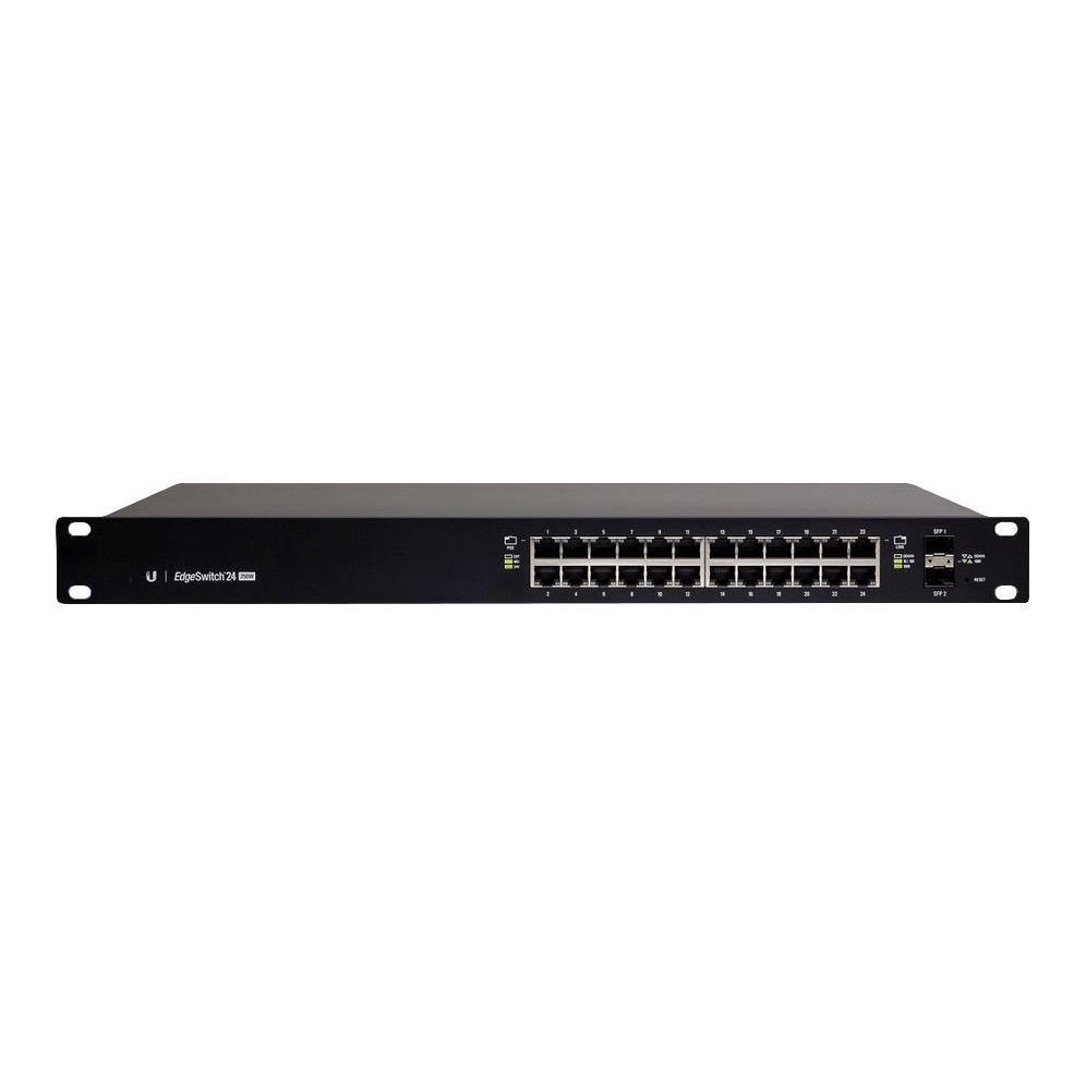 Ubiquiti EdgeMAX EdgeSwitch ES-24-500W 24-port 500W Gigabit PoE + SFP Managed Switch