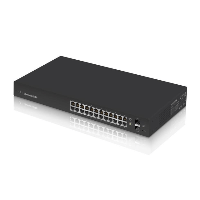 Ubiquiti EdgeMAX EdgeSwitch Lite ES-24-LITE 24-port Managed Switch - Black