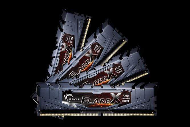 G.Skill Flare x Memory Module 32GB 4 x 8GB DDR4 3200MHz