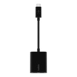 Belkin 60W USB-C Audio with Charge Adapter Black F7U081BTBLK