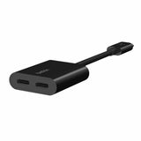 Belkin 60W USB-C Audio with Charge Adapter Black F7U081BTBLK