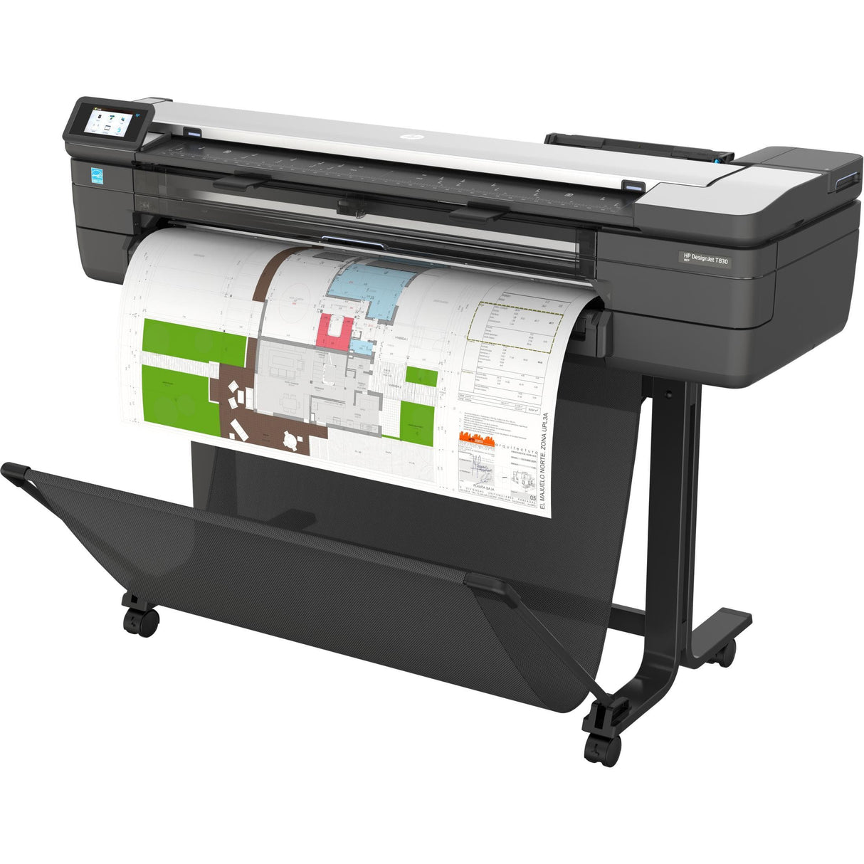 HP Designjet T830 large format printer Wi-Fi Thermal inkjet Colour 2400 x 1200 DPI A0 (841 x 1189 mm) Ethernet LAN