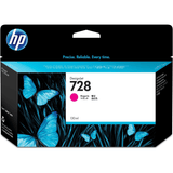 HP 728 130-ml DesignJet Magenta Printer Ink Cartridge Original F9J66A Single-pack