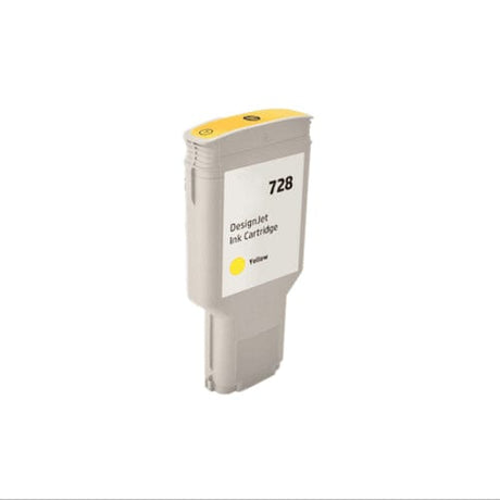 HP 728 300-ml DesignJet Yellow Printer Ink Cartridge Original F9K15A Single-pack