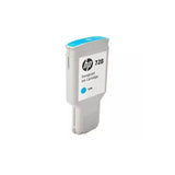 HP 728 300-ml DesignJet Cyan Printer Ink Cartridge Original F9K17A Single-pack