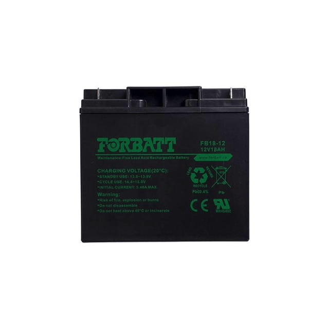 Forbatt 18Ah 12V Lead Acid Battery FB12-18