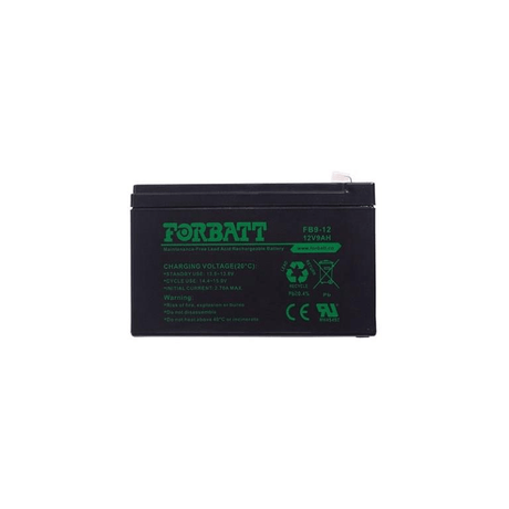 Forbatt 9Ah 12V Lead Acid Battery FB12-9