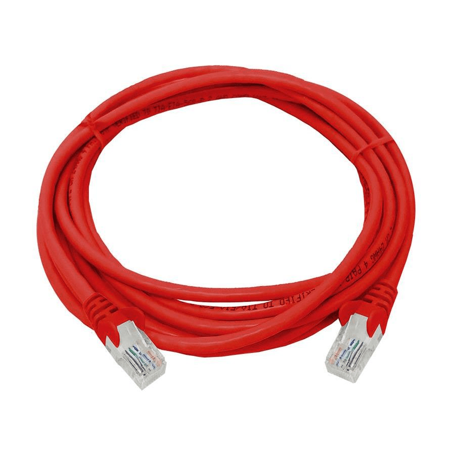 Linkbasic 3 Meter UTP Cat5e Flylead Red