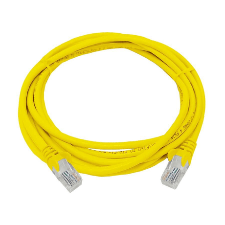 Linkbasic 3 Meter UTP Cat5e Flylead Yellow