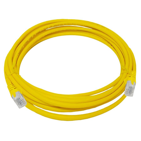 Linkbasic 5 Meter UTP Cat5e Flylead Yellow