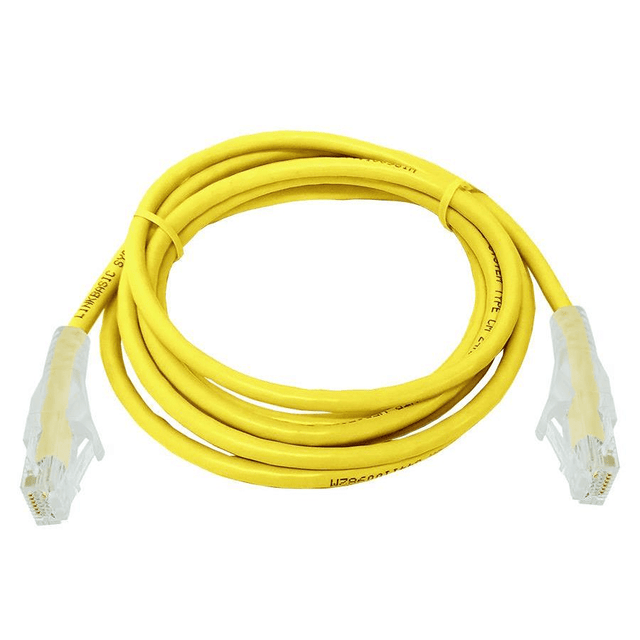 Linkbasic 2 Meter UTP Cat6 Flylead Yellow