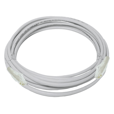 Linkbasic 5m UTP Cat6a Flylead Cable - Grey FLY-6A-5