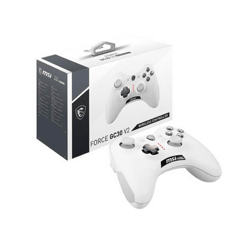 MSI Force GC30 V2 Wireless Gaming Controller White FORCE GC30 V2 WHITE