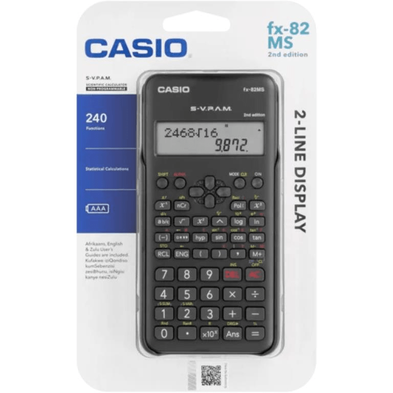 Scientific calculator fx outlet 82ms