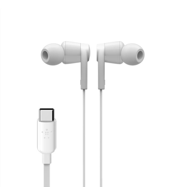 Belkin SoundForm Earphones with USB-C Connector - White G3H0002BTWHT