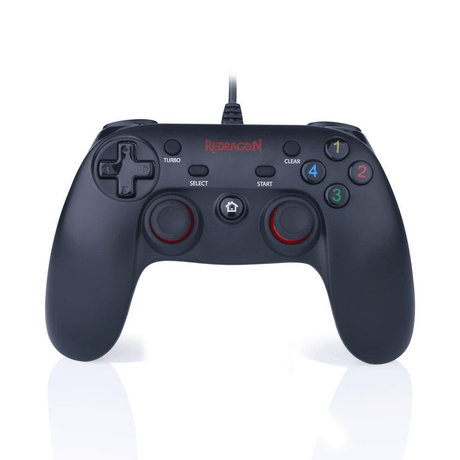 Redragon G807 Gaming Controller Gamepad Android and PC PS PS2 PS3 USB Black