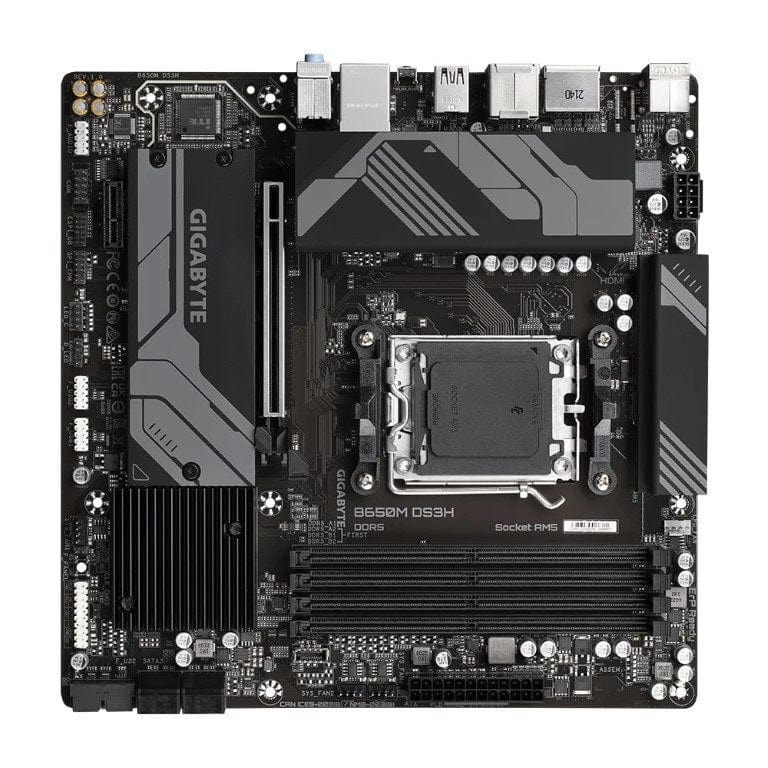 Gigabyte B650M DS3H AMD Socket AM5 mATX Motherboard GA-B650M-DS3H