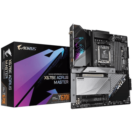 Gigabyte X670E Aorus Master AMD Socket AM5 E-ATX Motherboard GA-X670E-AORUS-MASTER