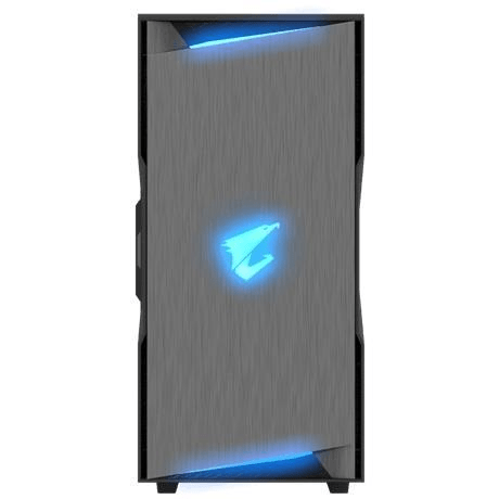 GIGABYTE AORUS C300 GLASS Midi Tower Black Gaming PC Case GB-AC300G