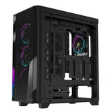 Gigabyte Aorus C500 Glass Mid Tower Gaming PC Case Black GB-AC500G