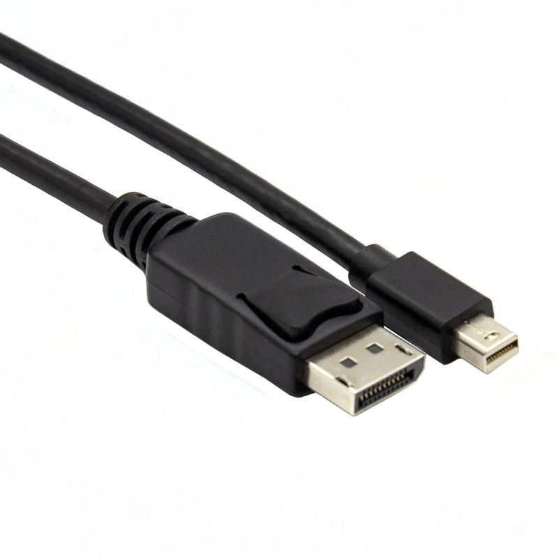 Gizzu Mini DP to DP 4k 30Hz 4k 60Hz 3m (Thunderbolt 2 compatible) Cable Black - GCMDPDP3M