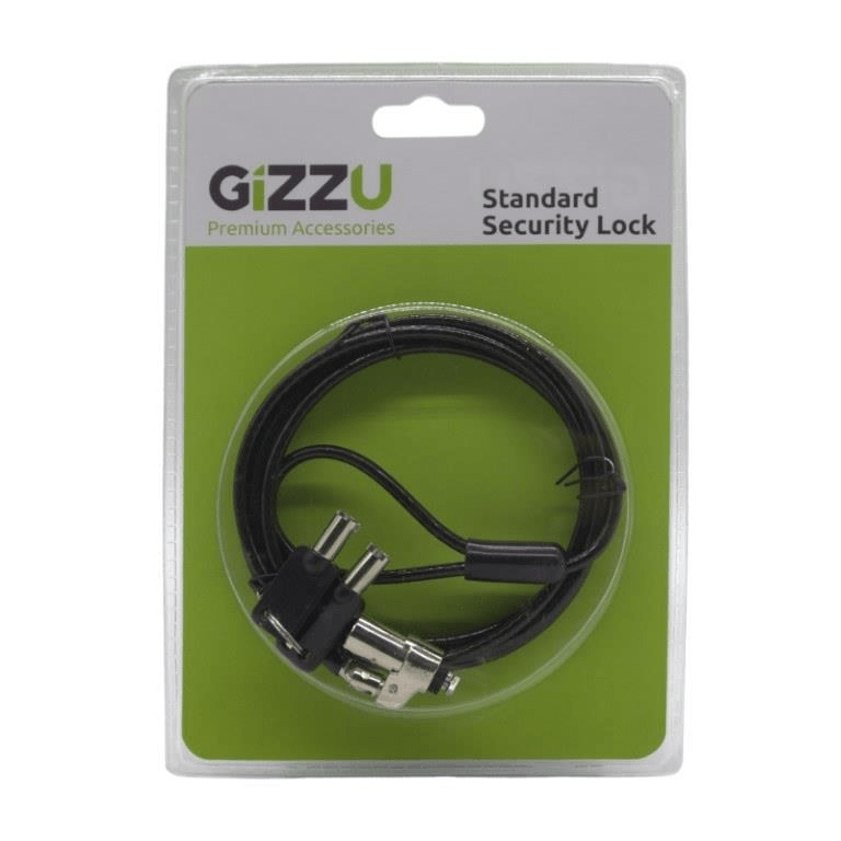 Gizzu 1.8m T-Bar Laptop Cable Lock GCTKLMK