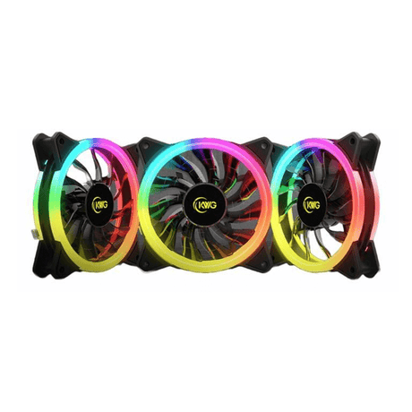 KWG Gemini M1 1203R 120mm Fan RGB 3-pack GEMINIM11203R