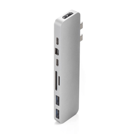 Hyper HyperDrive PRO 8-in-2 USB-C Hub GN28D-SILVER