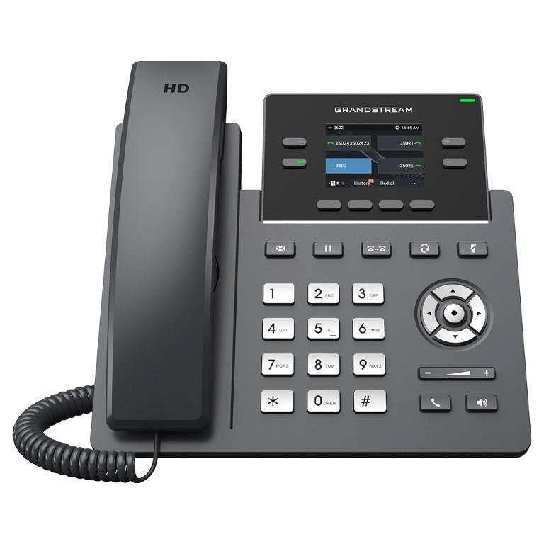 Grandstream GRP2612G 4-line Carrier-Grade IP Desk Phone